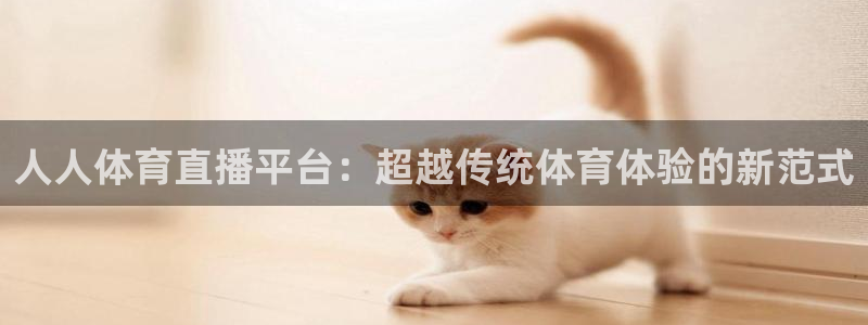 人人体育直播平台：超越传统体育体验的新范式